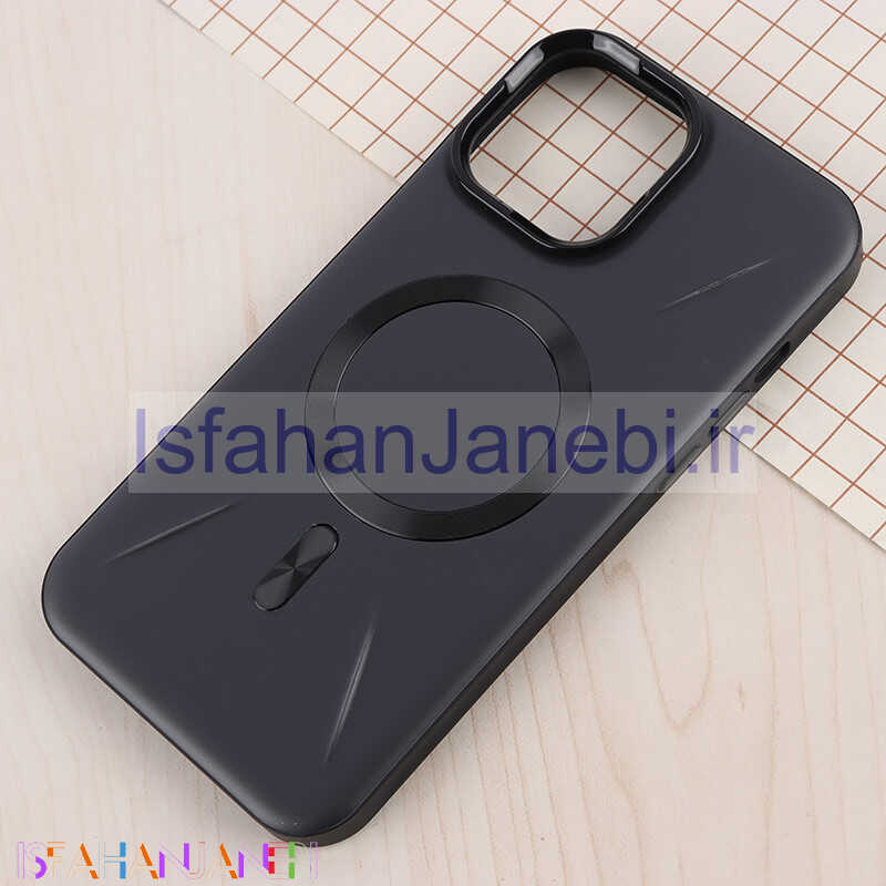 اصفهان جانبی-قاب PC مگ سیف آیفون iPhone 12 Pro Max براق