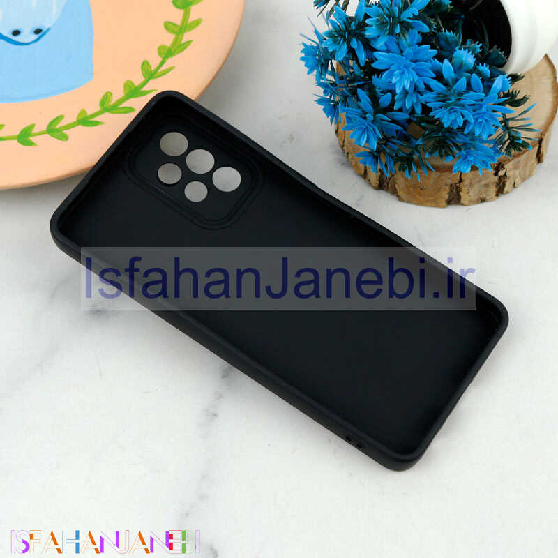 اصفهان جانبی-قاب سیلیکونی طرحدار محافظ لنزدار Samsung Galaxy A52 / A52s