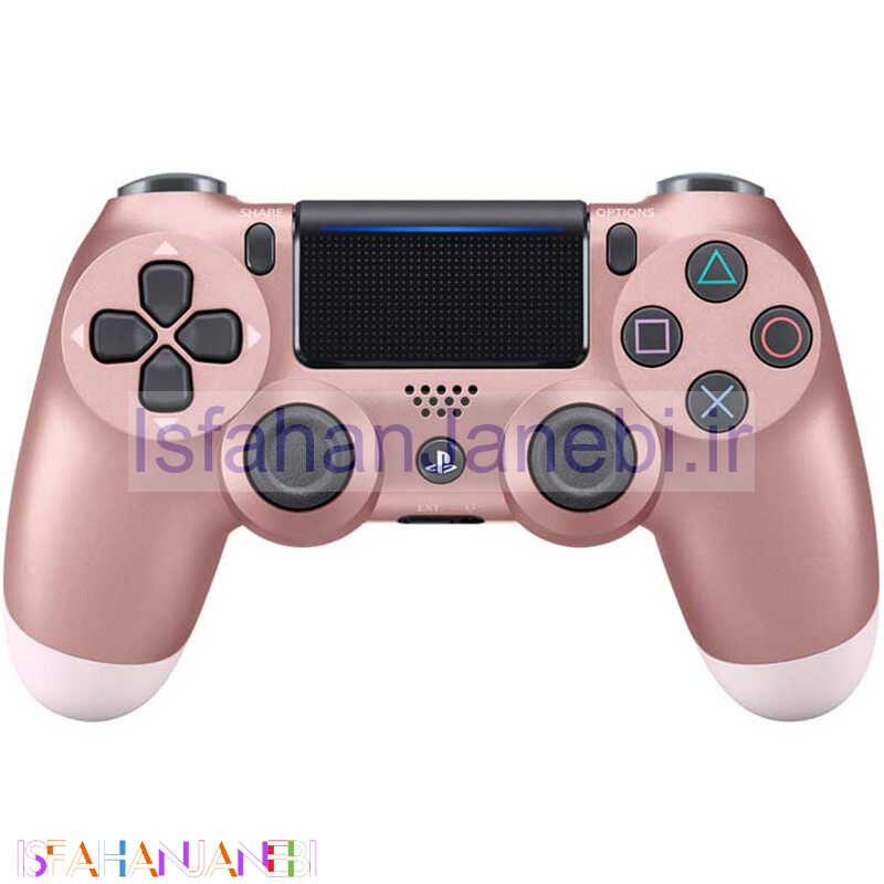 اصفهان جانبی-دسته بازی بی سیم SONY PlayStation 4 DualShock 4 High Copy رزگلد