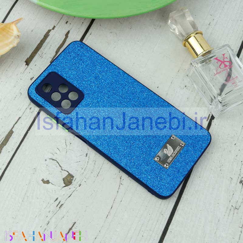 اصفهان جانبی-قاب شاینی Swarovski محافظ لنزدار Xiaomi Redmi 10