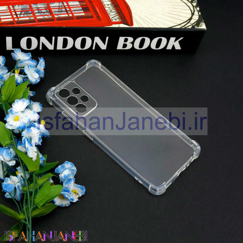 اصفهان جانبی-قاب محافظ لنزدار ژله ای ضربه گیر بی رنگ Samsung Galaxy A52 / A52s