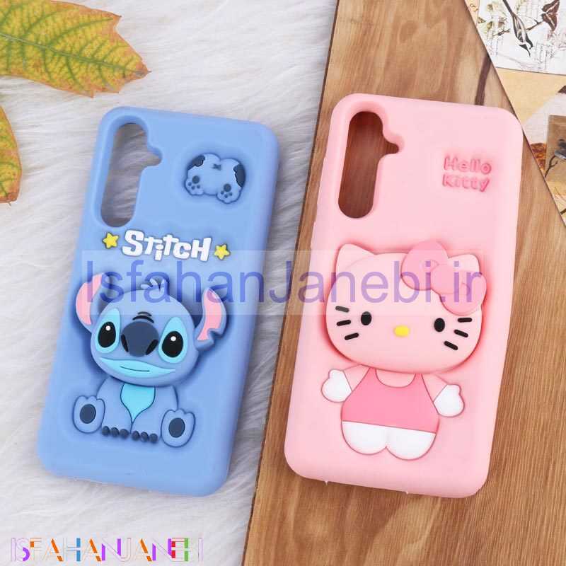 اصفهان جانبی-قاب سیلیکونی سامسونگ Galaxy A55 پاپ سوکت دار فانتزی برجسته