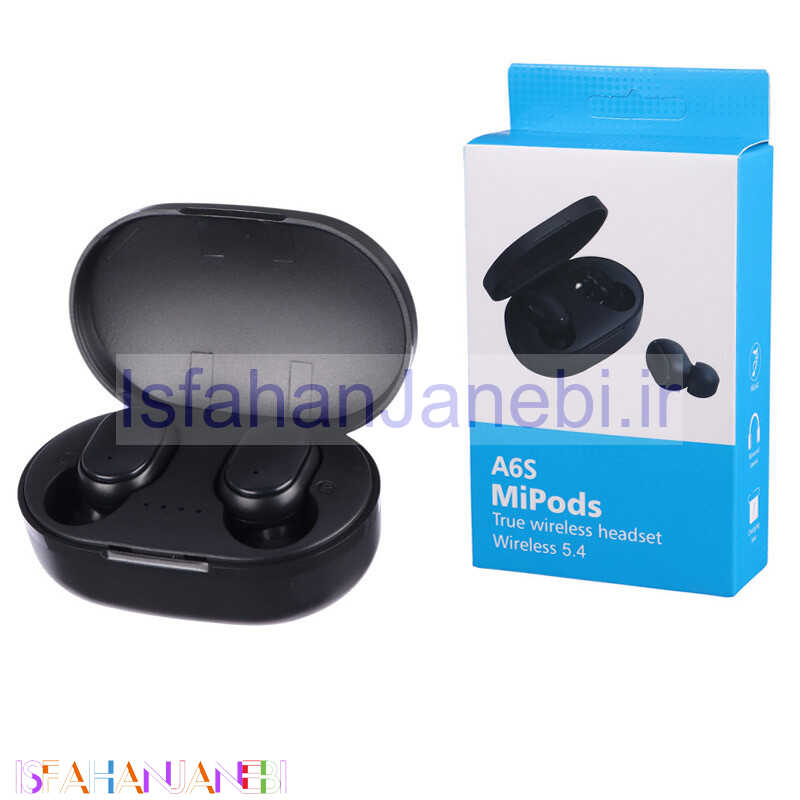 اصفهان جانبی-هندزفری بلوتوثی Mipods A6S