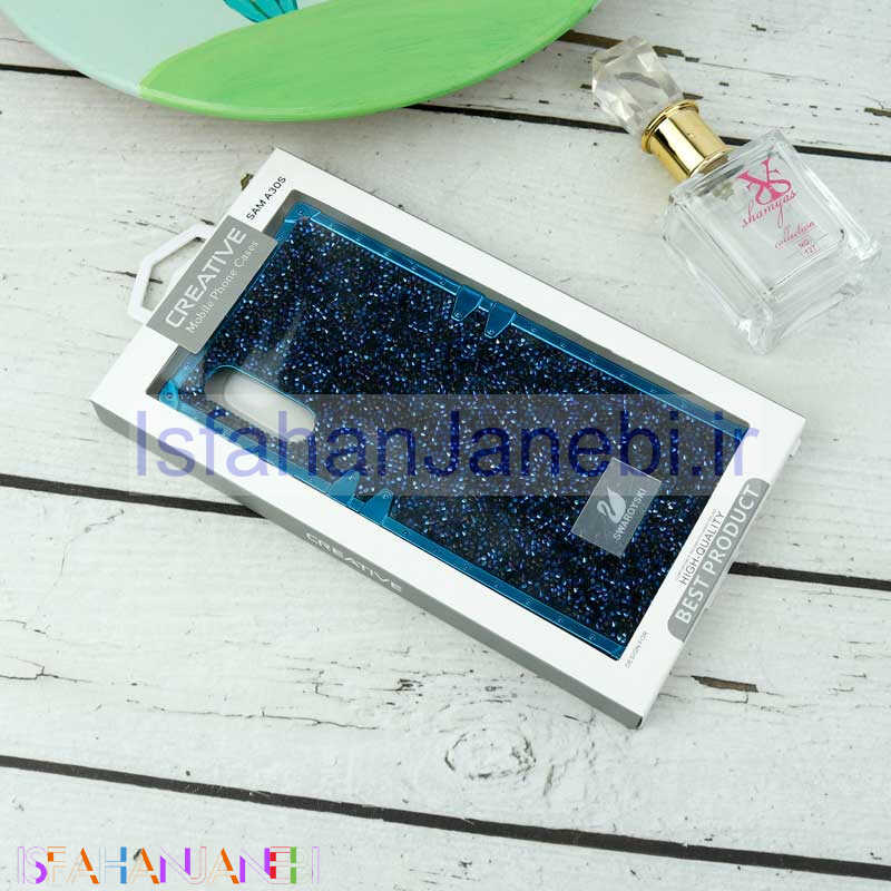 اصفهان جانبی-قاب شاینی Swarovski صندوقی Samsung Galaxy A30s