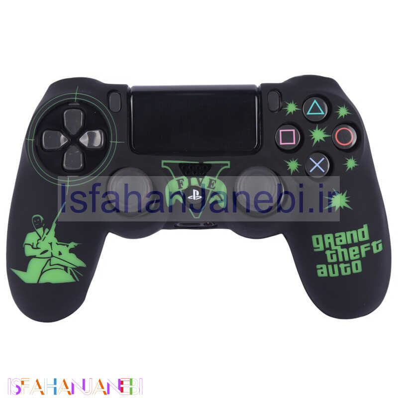 اصفهان جانبی-روکش دسته بازی PS4 طرح GTA مشکی سبز