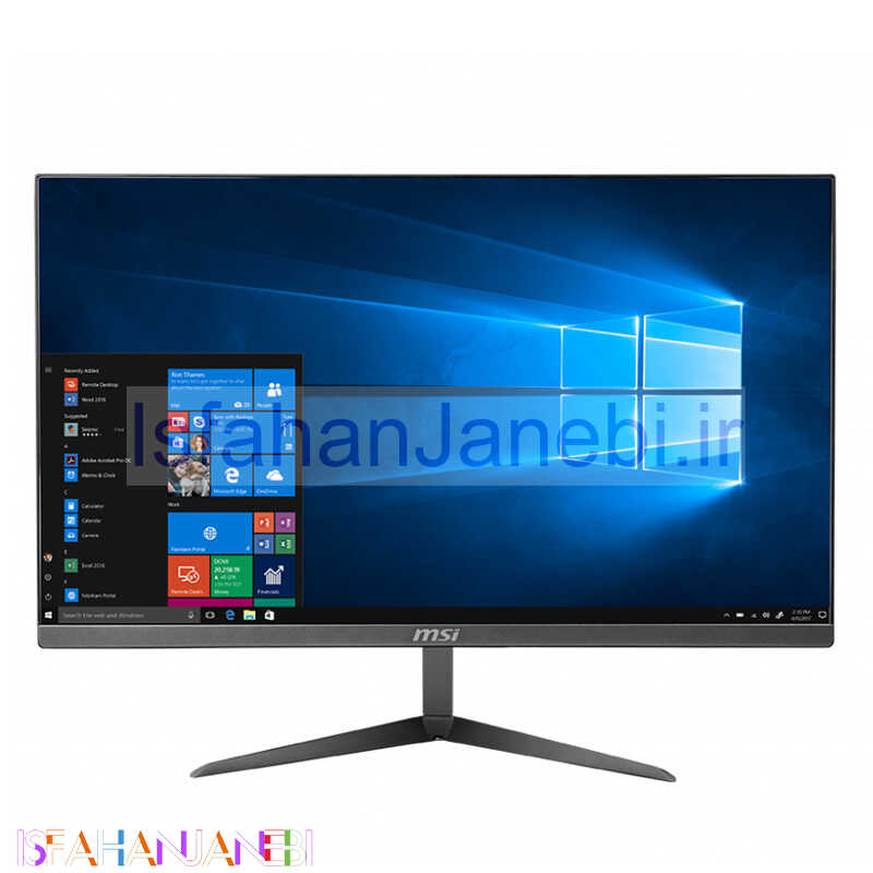 اصفهان جانبی-آل این وان MSI Pro 24X 10M Pentium (6405U) 4GB 256GB SSD Intel 23.8" FHD