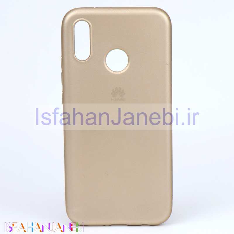 اصفهان جانبی-قاب ژله ای مات Huawei P20 Lite/Nova 3E طلایی