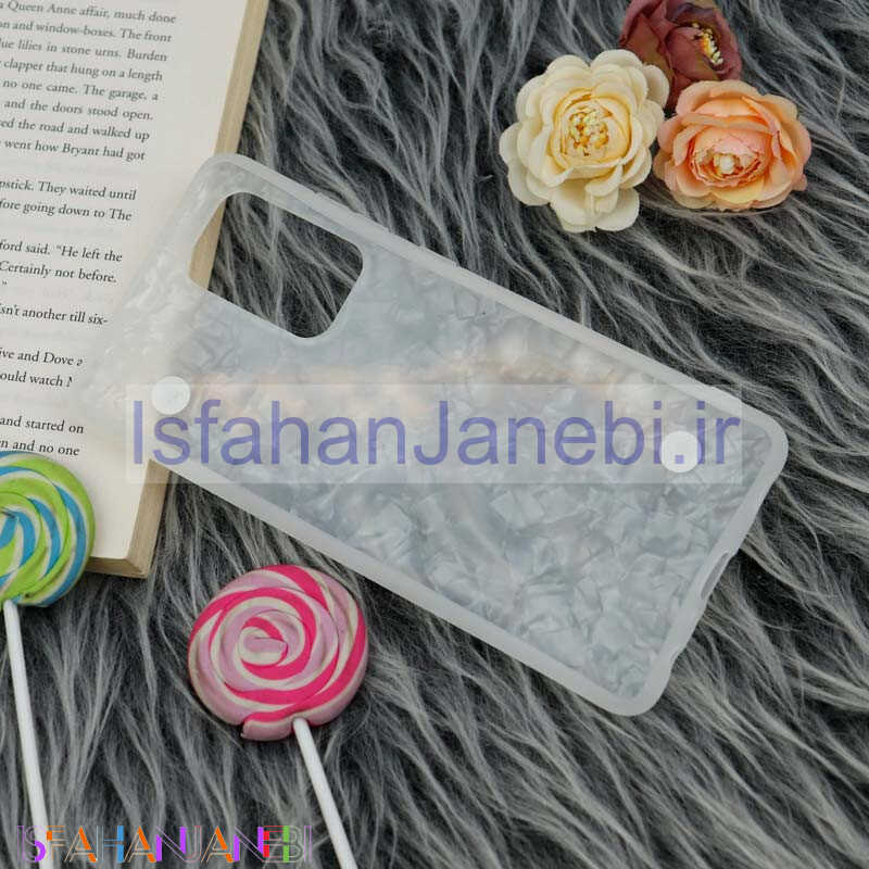 اصفهان جانبی-قاب ماربل هولدر دستی مرواریدی Samsung Galaxy A72