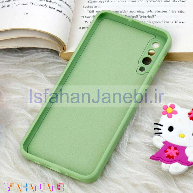 اصفهان جانبی-قاب سیلیکونی عروسکی محافظ لنزدار طرح دایناسور Samsung Galaxy A30s / A50s