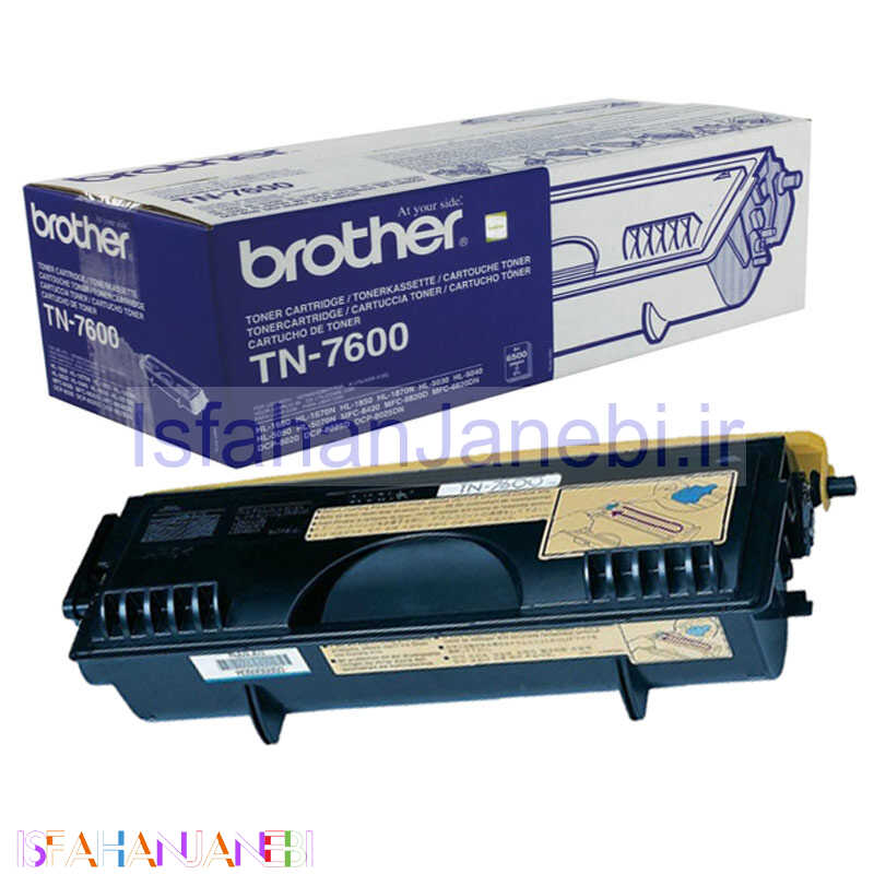 اصفهان جانبی-کارتریج لیزری مشکی برادر Brother TN7600