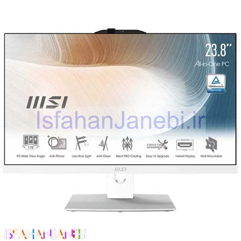 اصفهان جانبی-آل این وان MSI AM242TP 13M Core i3 (1315U) 8GB 512GB SSD Intel 24″ FHD