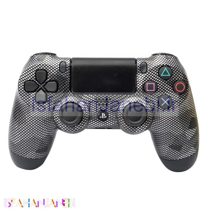 اصفهان جانبی-دسته بازی بی سیم SONY PlayStation 4 DualShock 4 High Copy طرح پوست ماری طوسی کد 2