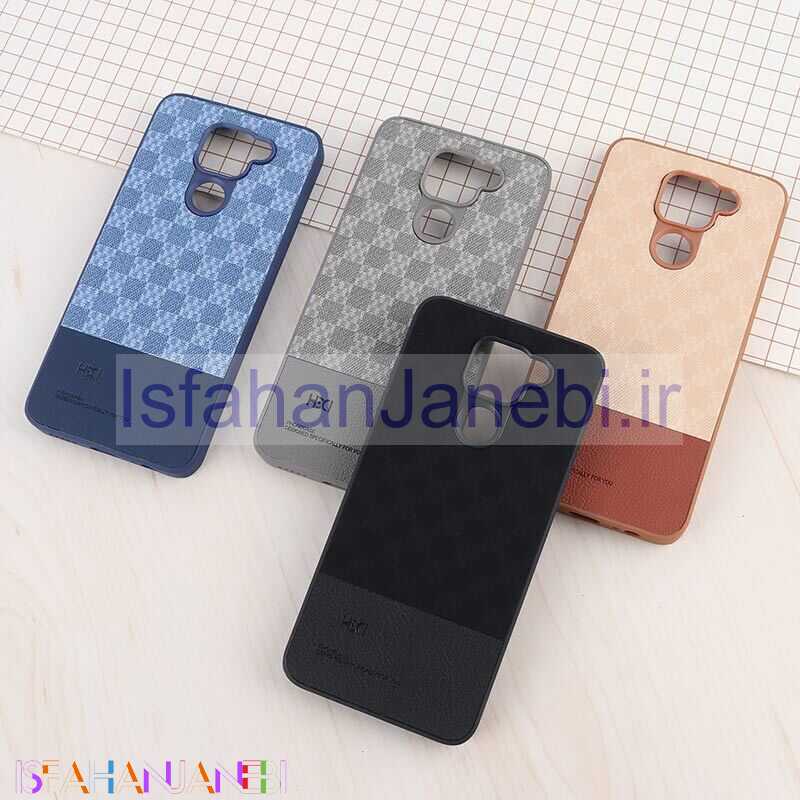 اصفهان جانبی-قاب چرمی HDCI شیائومی Redmi Note 9 / Redmi 10x 4G دو تکه طرح دار