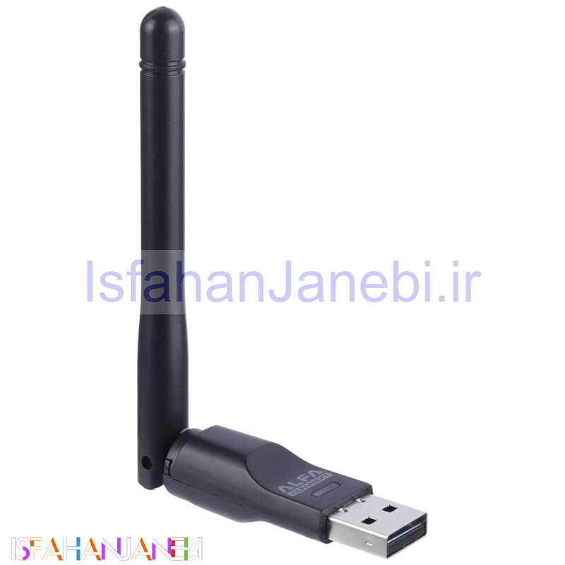 اصفهان جانبی-کارت شبکه بی سیم آنتن دار Alfa UW07 150Mbps