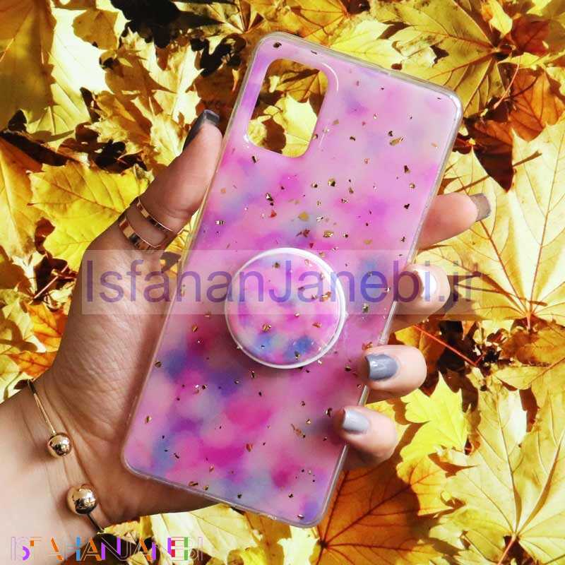 اصفهان جانبی-قاب رنگین کمانی پاپ سوکت دار خرچنگی کد4 سامسونگ A51