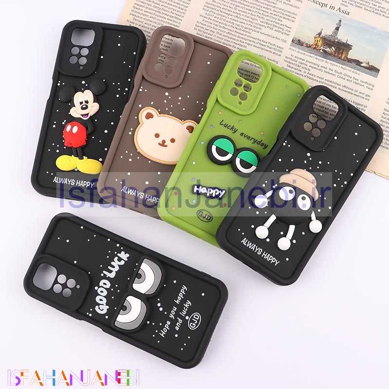 اصفهان جانبی-قاب سیلیکونی سولید شیائومی Redmi Note 11 / 11S 4G محافظ لنزدار