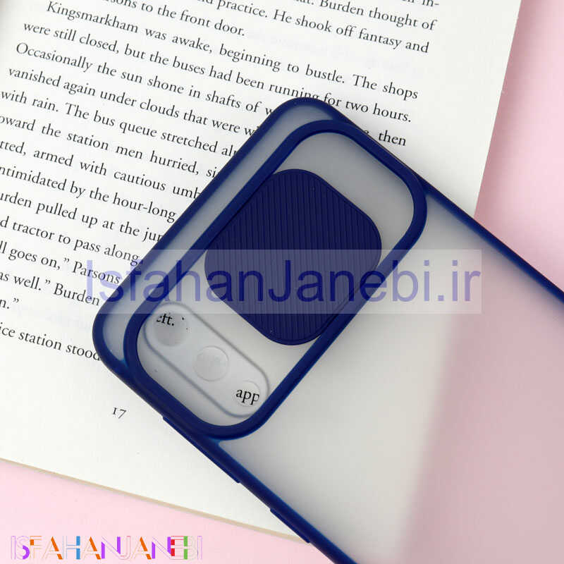 اصفهان جانبی-قاب PC مات محافظ لنز دار کشویی Samsung A02