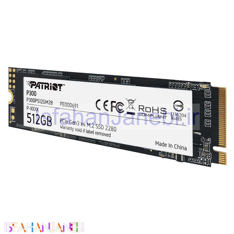 اصفهان جانبی-حافظه SSD پاتریوت Patriot P300 512GB M.2