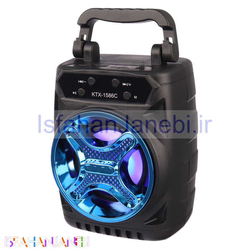 اصفهان جانبی-اسپیکر بلوتوثی رم و فلش خور KTX-1586C