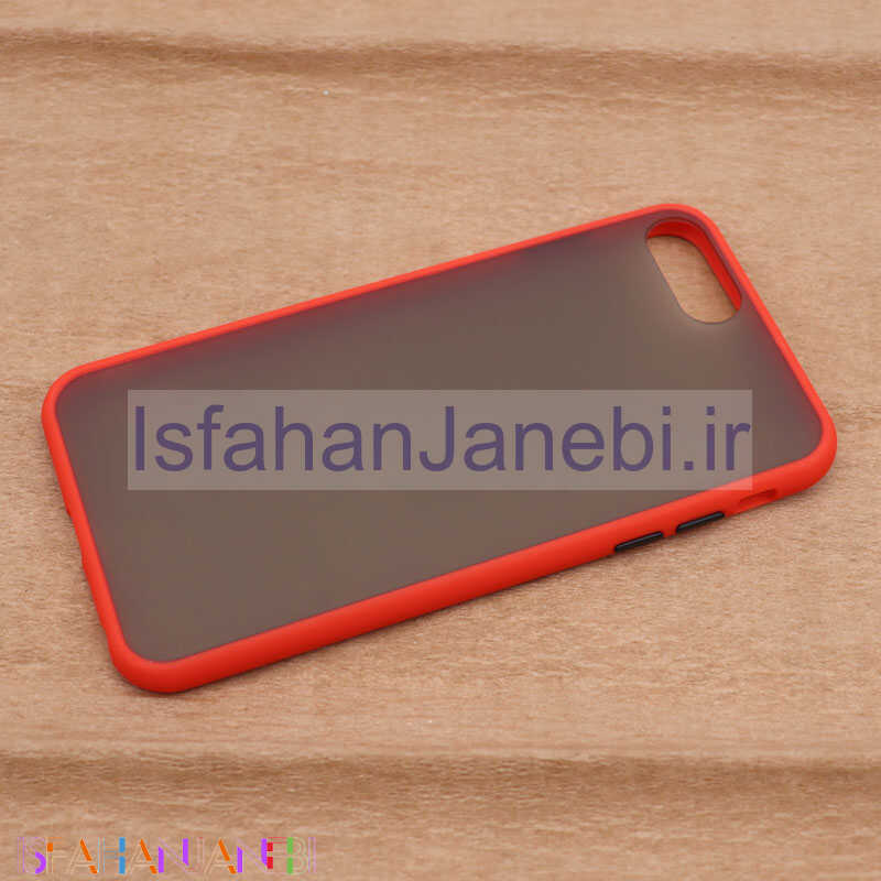 اصفهان جانبی-قاب PC مات iPhone 7 Plus / 8 Plus قرمز