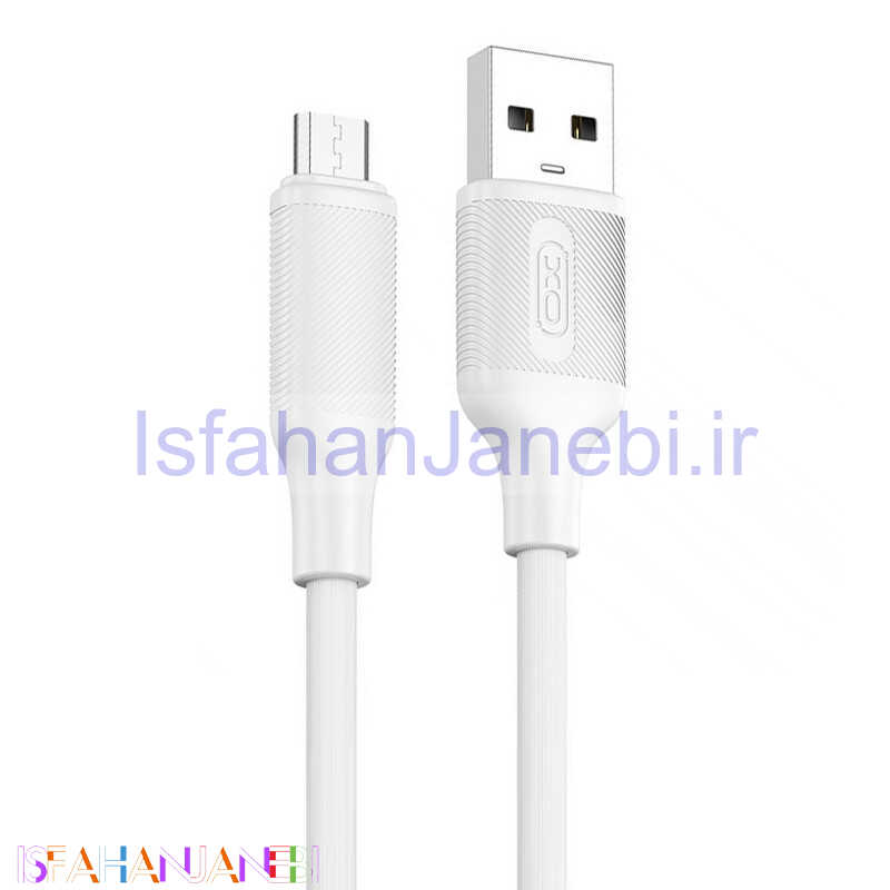 اصفهان جانبی-کابل میکرو یو اس بی فست شارژ XO XO-NB265 2.4A 1m