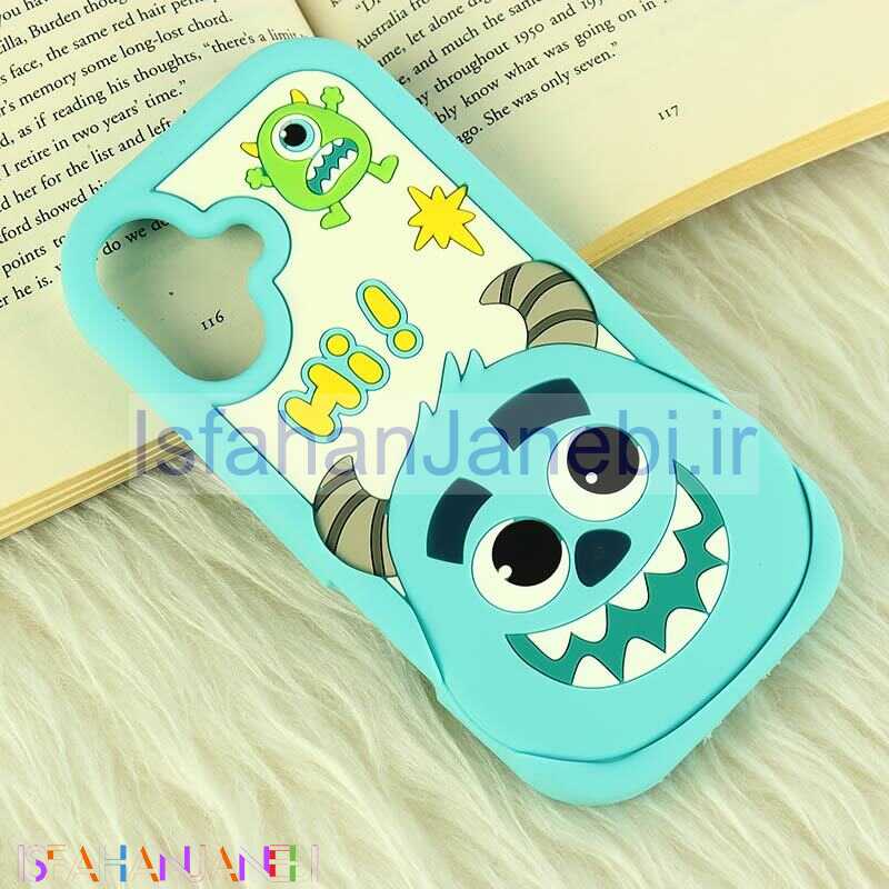 اصفهان جانبی-قاب سیلیکونی آیفون iPhone 16 طرح سالیوان برجسته