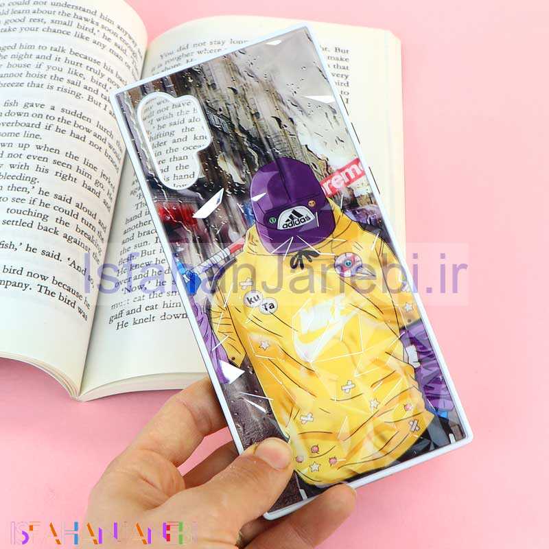 اصفهان جانبی-قاب یخی طرح دار هارد Samsung Note 10 Plus کد4