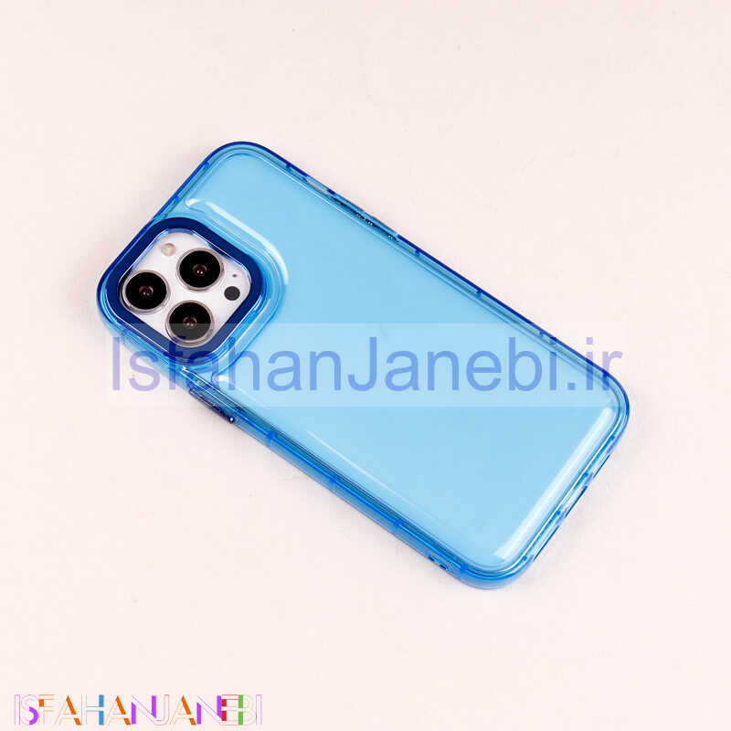 اصفهان جانبی-قاب متال ژله ای iPhone 13 Pro Max