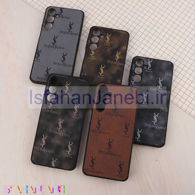 اصفهان جانبی-قاب چرمی YSL سامسونگ Galaxy A16 4G / A16 5G محافظ لنزدار