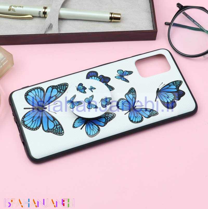 اصفهان جانبی-قاب فانتزی برجسته + پاپ سوکت کد10 سامسونگ A51