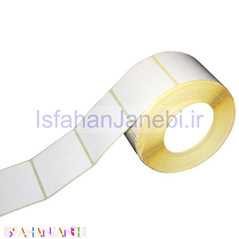 اصفهان جانبی-برچسب پرینتر لیبل زن 50*55 میلی متر 1000 عدد