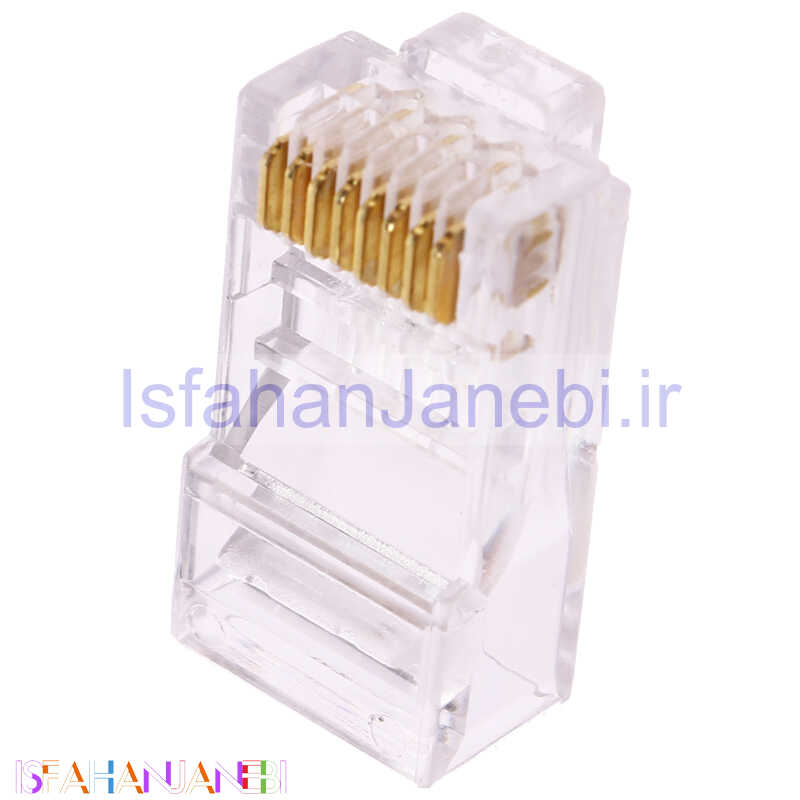 اصفهان جانبی-سوکت Kaiser CAT6 بسته 100 عددی شرینک