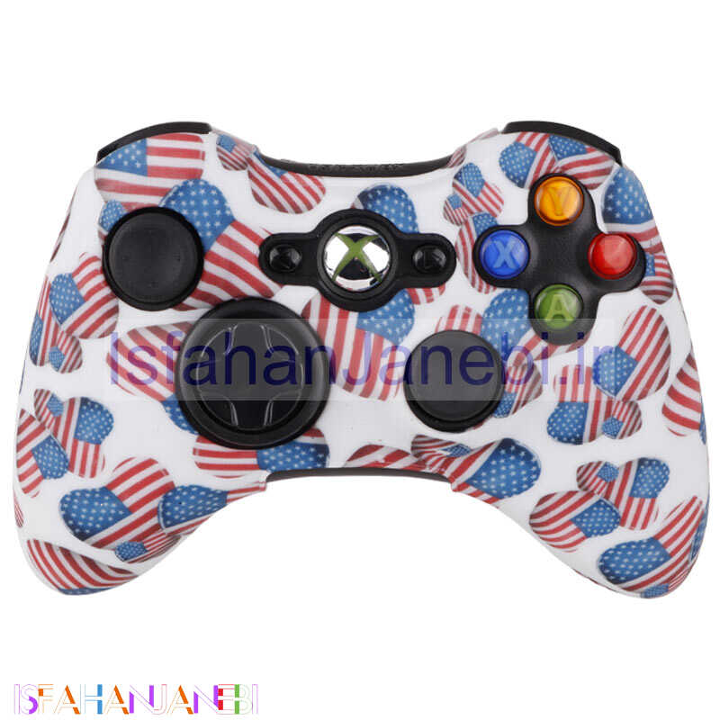 اصفهان جانبی-روکش دسته بازی Xbox 360 طرح پرچم آمریکا