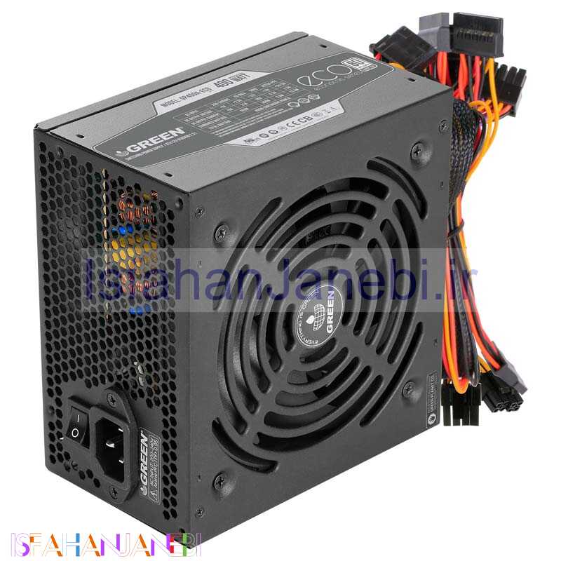 اصفهان جانبی-پاور گرین Green GP400A-ECO Rev3.1 White 400W
