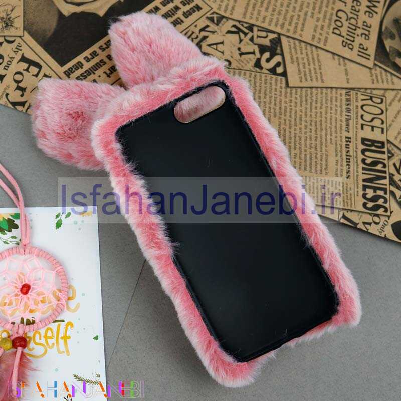 اصفهان جانبی-قاب پشمالو خرگوشی iPhone 7 Plus / 8 Plus