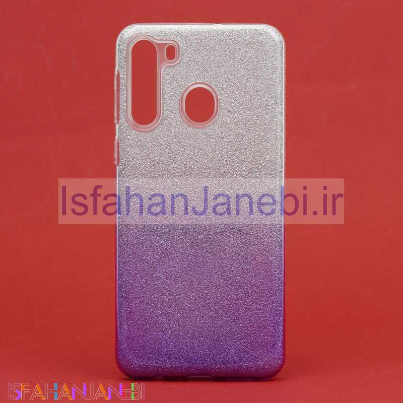 اصفهان جانبی-قاب اکلیلی Samsung A21 سفید بنفش