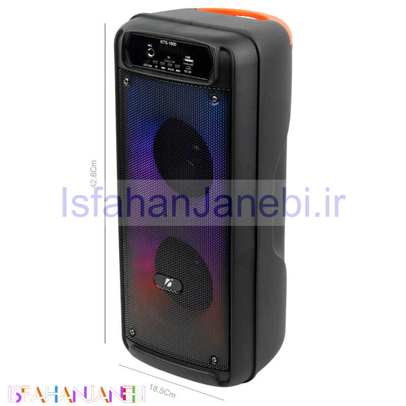 اصفهان جانبی-اسپیکر بلوتوثی رم و فلش خور KTS-1600