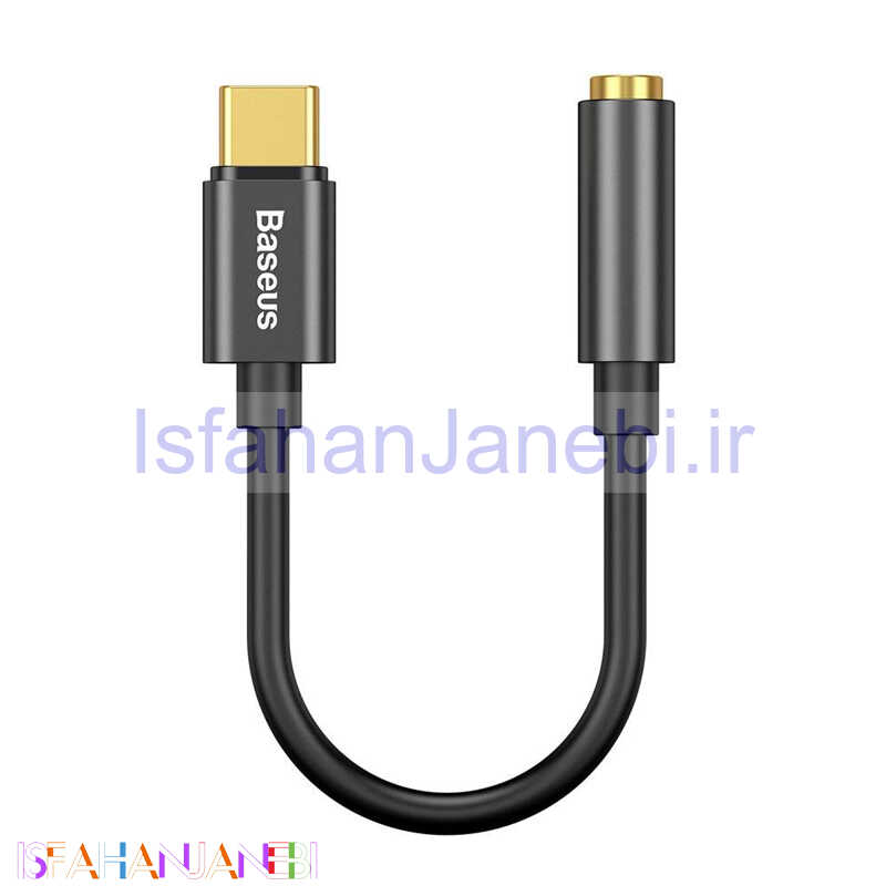 اصفهان جانبی-کابل تبدیل Baseus L54 CATL54 Type-C To 3.5mm Audio