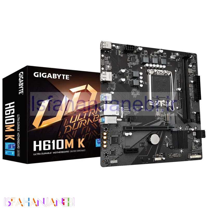 اصفهان جانبی-مادربرد گیگابایت H610M K rev.1.0 DDR5