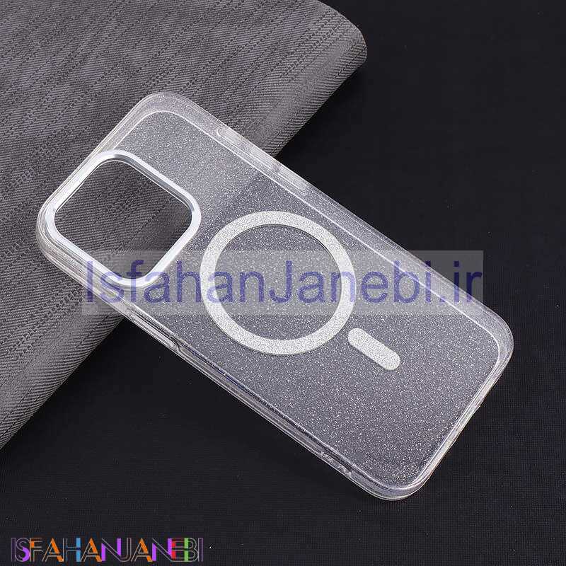 اصفهان جانبی-قاب اکلیلی مگ سیف Vip Max آیفون iPhone 15 Pro Max دور محافظ متال