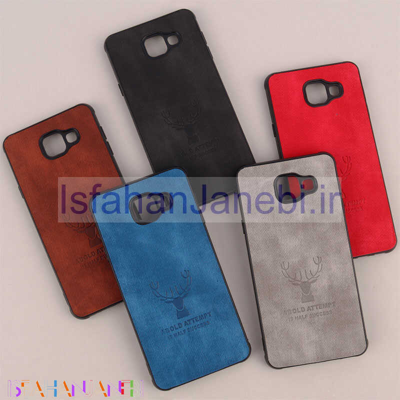 اصفهان جانبی-قاب چرمی طرح گوزن Samsung Galaxy A7 2016