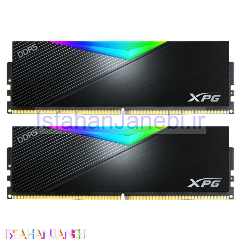 اصفهان جانبی-رم کامپیوتر ADATA XPG LANCER RGB DDR5 32GB 5200MHz CL38 Dual
