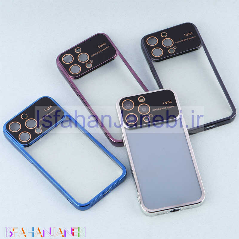 اصفهان جانبی-قاب My Case شفاف Lens Aperture محافظ لنزدار iPhone 13 Pro