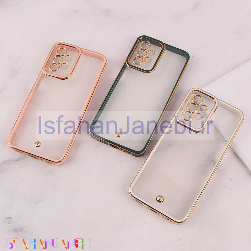 اصفهان جانبی-قاب ژله ای سامسونگ Galaxy A13 4G دور رنگی محافظ لنزدار