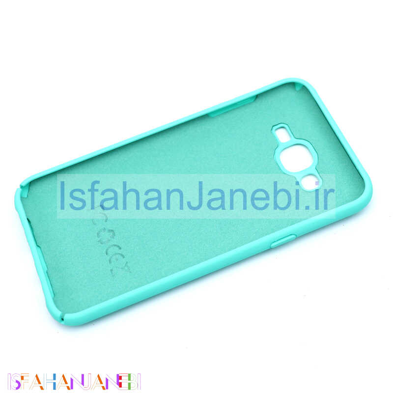 اصفهان جانبی-قاب سیلیکونی Samsung J7 سبزآبی