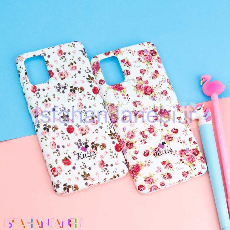 اصفهان جانبی-قاب گلدار KUTIS زمینه سفید سامسونگ A71