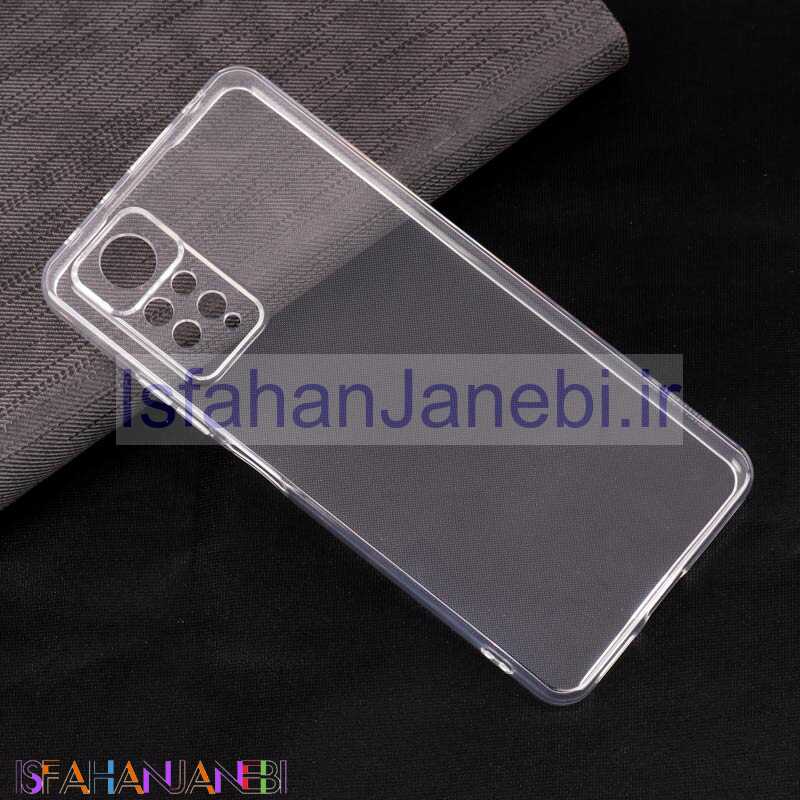 اصفهان جانبی-قاب ژله ای ساده بی رنگ محافظ لنزدار Xiaomi Redmi Note 11 Pro