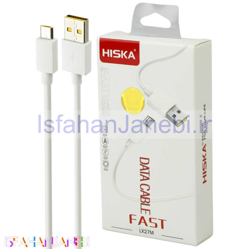 اصفهان جانبی-کابل میکرو یو اس بی Hiska LX-27M 2A 1m