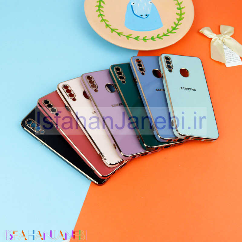 اصفهان جانبی-قاب براق My Case محافظ لنزدار Samsung Galaxy A20s
