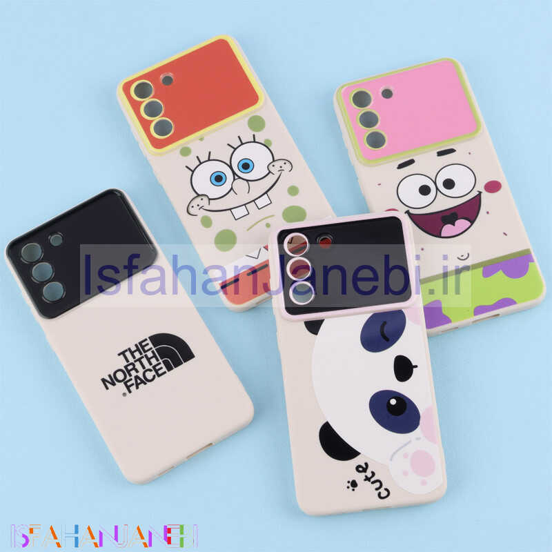 اصفهان جانبی-قاب TPU طرح دار رنگی محافظ لنزدار Samsung Galaxy S21 FE 5G